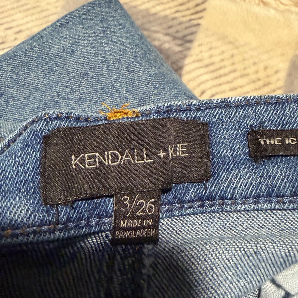 Kendall & Kylie Light Blue Distressed Denim